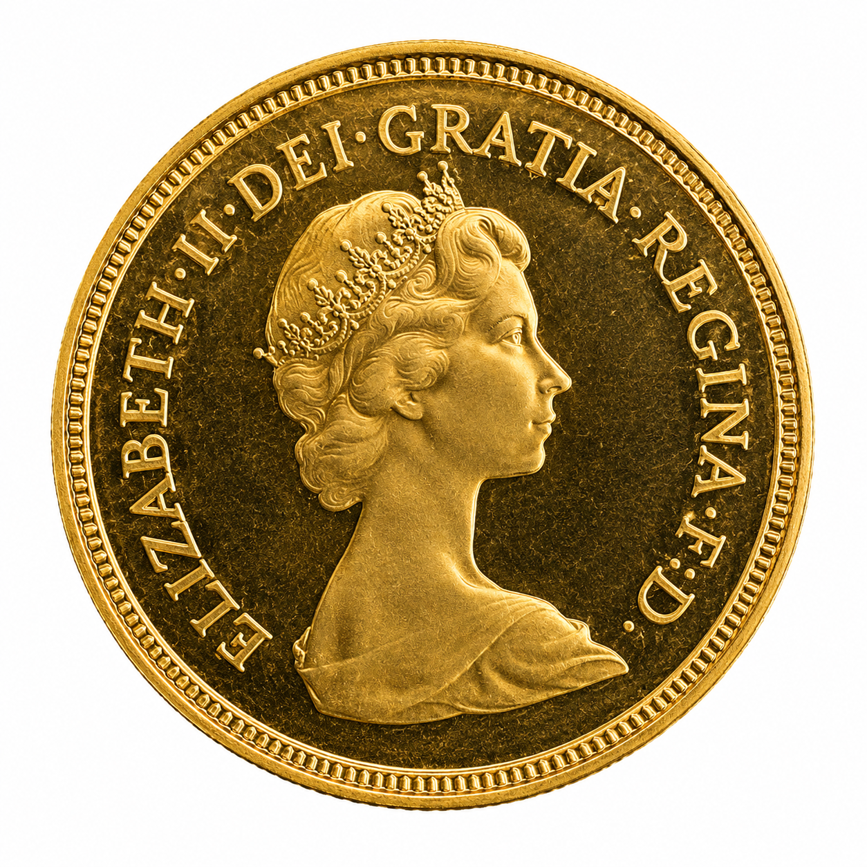 1984 Proof Half Sovereign Gold Coin - Image 2