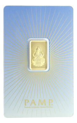 PAMP 5g Lakshmi Faith Series Gold Bar