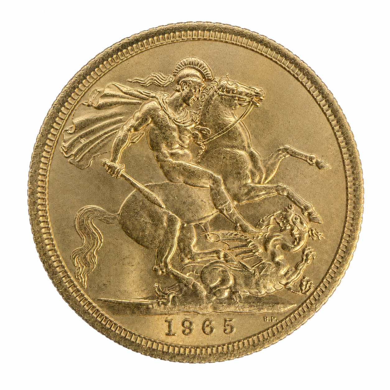 1965 Full Sovereign Gold Coin