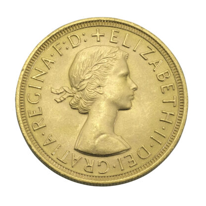 1957 Gold Full Sovereign Coin - Image 2