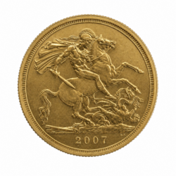 2007 Half Sovereign Gold Coin
