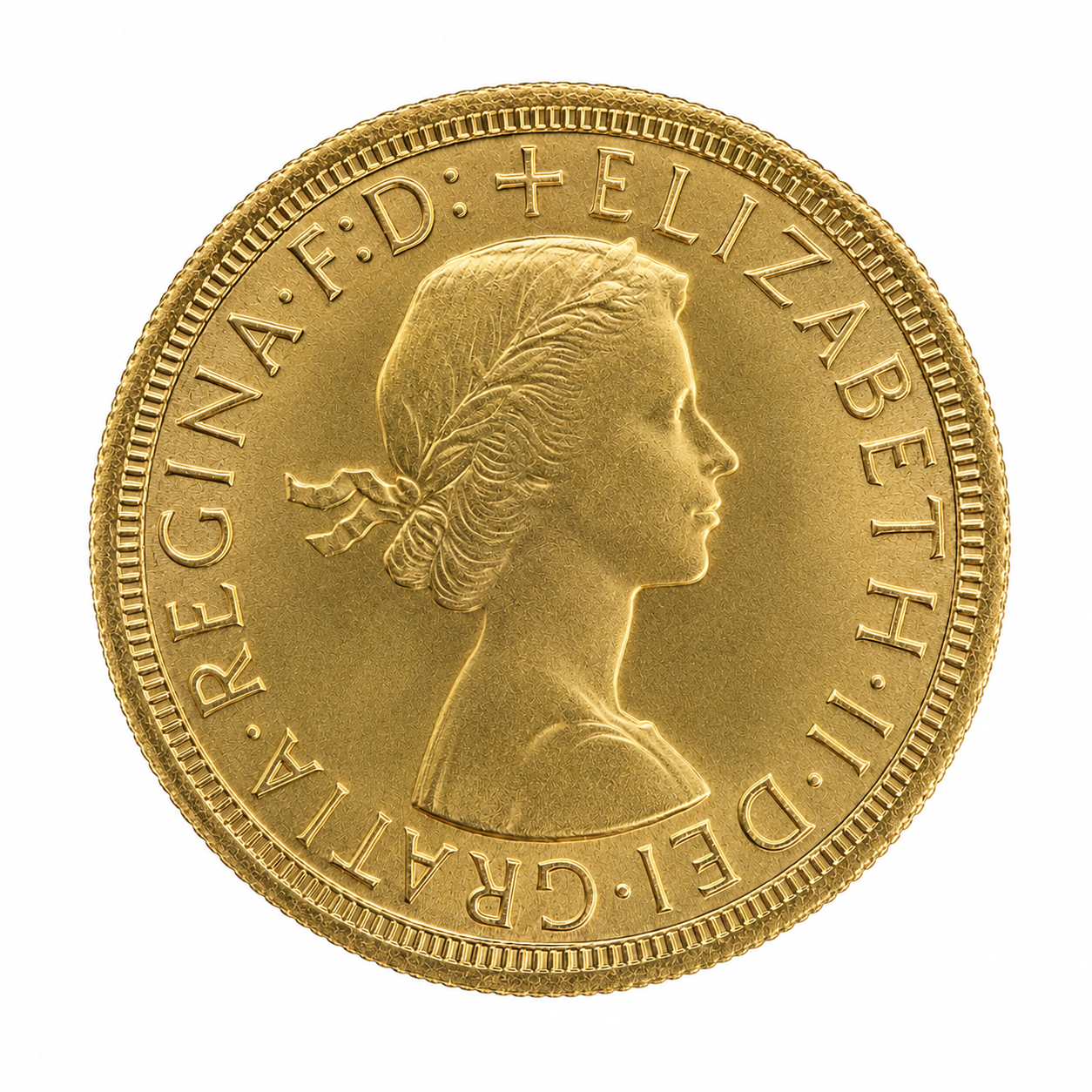 1966 Full Sovereign Gold Coin - Image 2