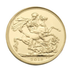 2015 Gold Full Sovereign Coin 4th Portrait