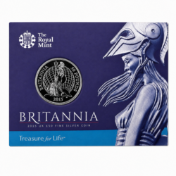 2015 Britannia £50 Silver Coin