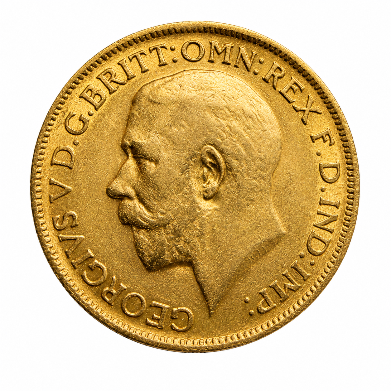 1914 Full Sovereign Gold Coin - Image 2