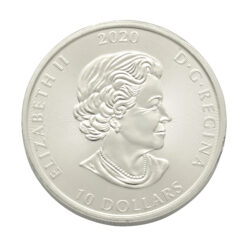 2020 2oz Canadian Kraken Silver Coin