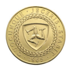 1965 Isle of Man £5 Gold Coin 22ct Bicentenary of the Revestment Act