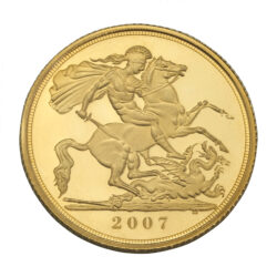 2007 Gold Full Sovereign Coin
