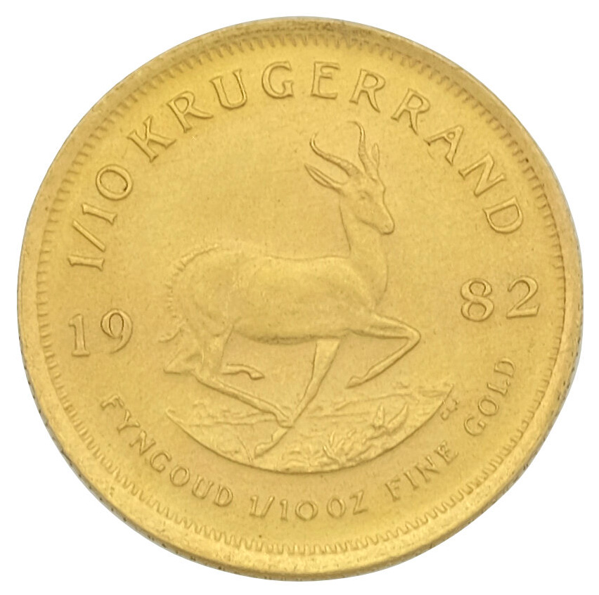 Oz Gold Krugerrand From South Africa Bellevue Rare Coins 54 OFF
