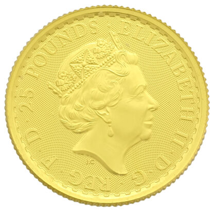 Best Value 1/4OZ Gold Britannia Gold Coin Head