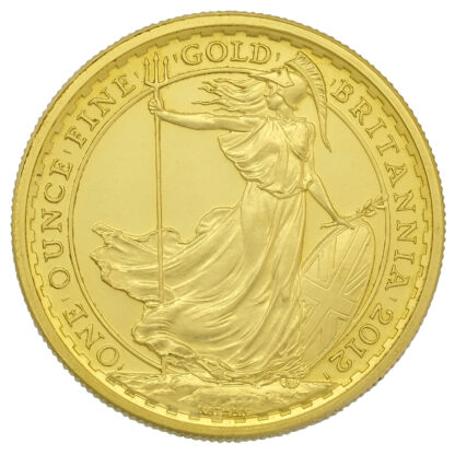 Best Value 1OZ Gold Britannia Coin Pre-2013 Tail
