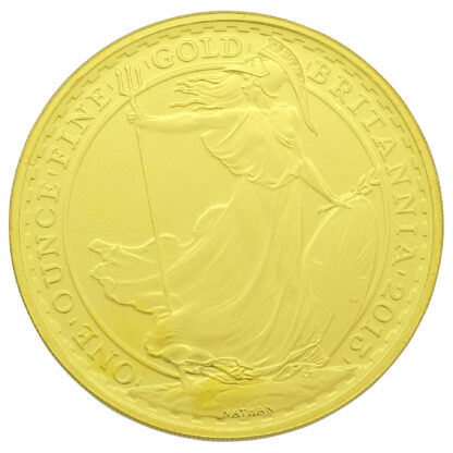 Best Value 24ct 1OZ Gold Britannia Coin 2013 Tail