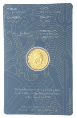 Best Value 1/10oz Britannia Blister Pack