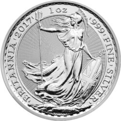 Best Value 1oz Silver Britannia Coin Post-2013 (999)