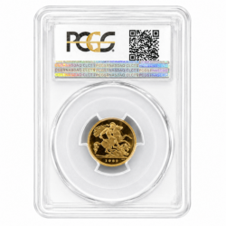 1982 Proof Half Sovereign Gold Coin PCGS PR69