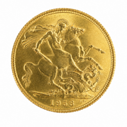1913 Full Sovereign George V Gold Coin