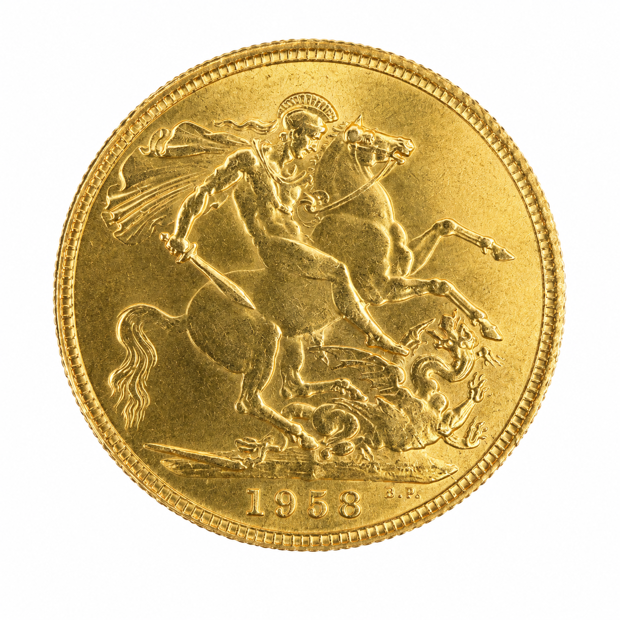 1913 Full Sovereign George V Gold Coin