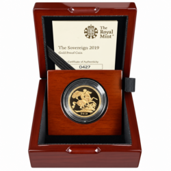 2019 Proof Full Sovereign Gold Coin