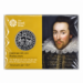 2016 William Shakespeare £50 Silver Coin