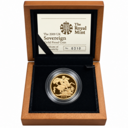 2009 Proof Full Sovereign Gold Coin