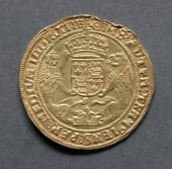Henry VIII, 1509-1547 – Half Sovereign (reverse)