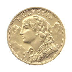 Best Value 20 Swiss Franc Gold Coin