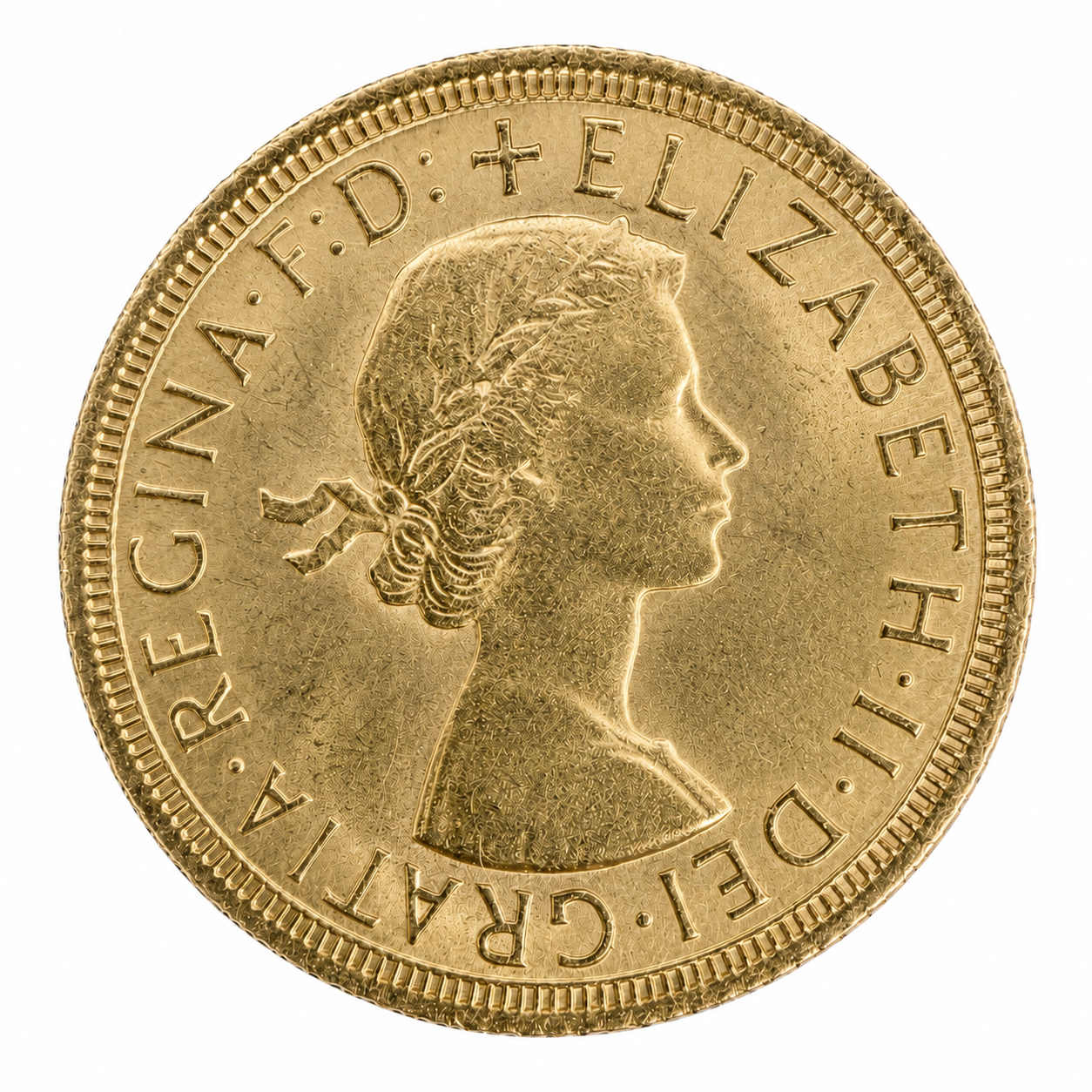 1967 Full Sovereign Gold Coin - Image 2
