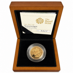 2011 Proof Full Sovereign Gold Coin