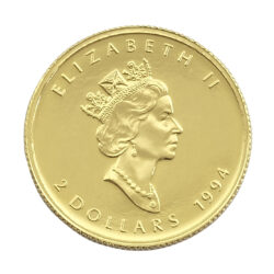 Canadian 1/15oz Maple Leaf Gold Coin