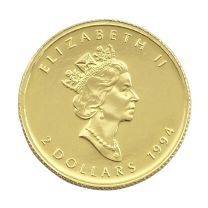 Canadian 1/15oz Maple Leaf Gold Coin - Image 2