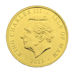 Best Value 1/20oz Isle Of Man Angel Gold Coin King Charles III