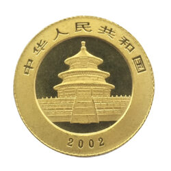 Chinese 1/20 oz Panda Gold Coin