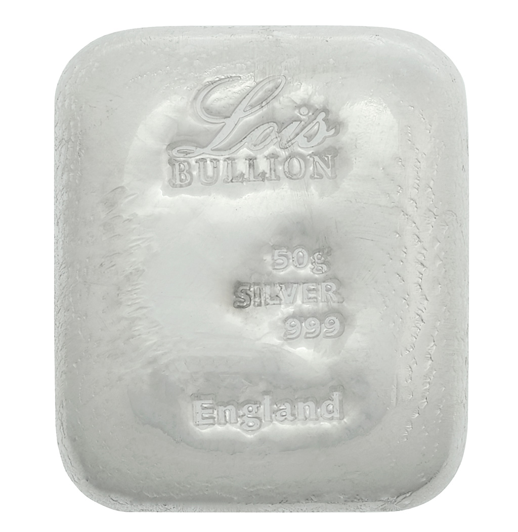 Lois Bullion 50g 999 Silver Bar Lois Bullion