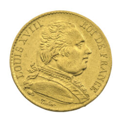 Best Value 20 French Franc Louis XVIII Uniformed Bust &#8211; A