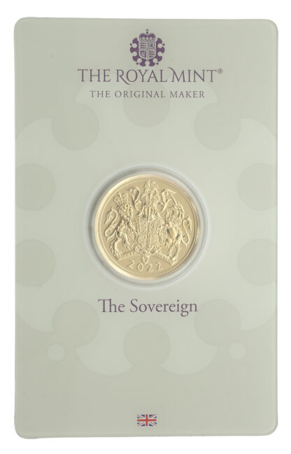 2022 Jubilee Full Sovereign Gold Coin - Blister Pack