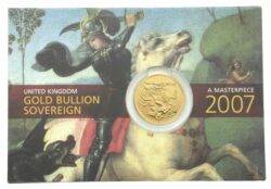 2007 Gold Full Sovereign Coin &#8211; Carded