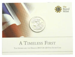 2013 The George &#038; The Dragon £20 Silver Coin