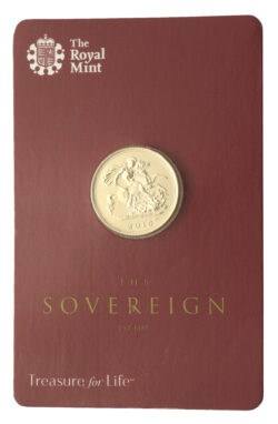 Pristine Gold Half Sovereign Coin