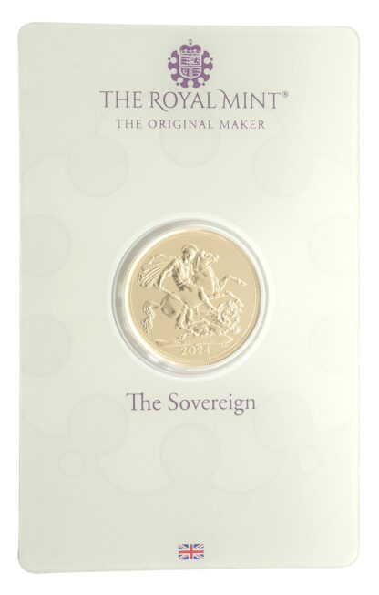 2024 Blister Pack Full Sovereign Gold Coin