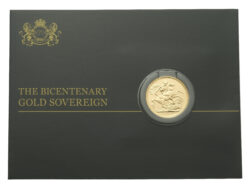 2017 Gold Full Sovereign Bicentenary Coin