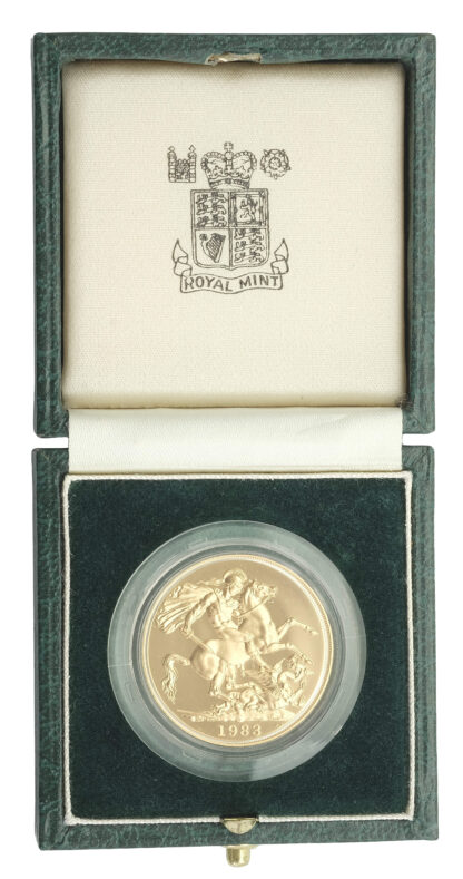 1983 Proof Gold Double Sovereign Coin