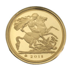 2018 Gold Quarter Sovereign Coin