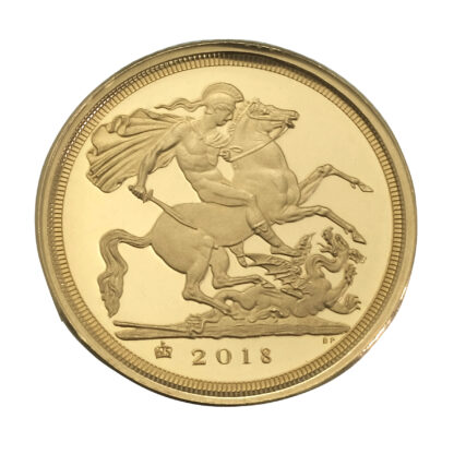 2018 Gold Quarter Sovereign Coin