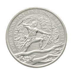 2021 Robin Hood 1oz Silver Coin