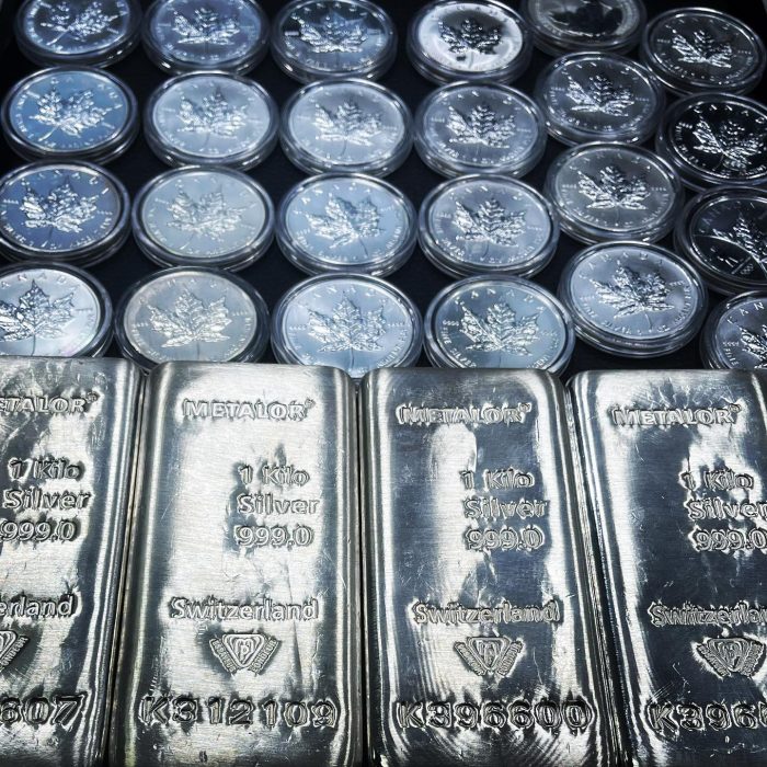 silver bullion bars
