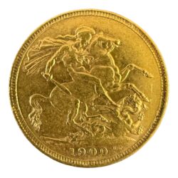 1900 Full Sovereign Gold Coin (Melbourne Mint)