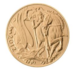 2012 Diamond Jubilee Half Sovereign Gold Coin