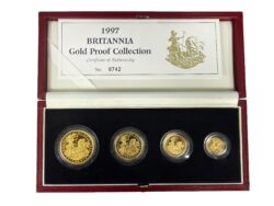 1997 Proof Gold Britannia 4 Coin Set