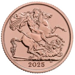 2025 Half Sovereign Gold Coin Last Of The Rose Gold